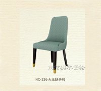 現(xiàn)代中式休閑實(shí)木餐椅-型號(hào)：NC336A