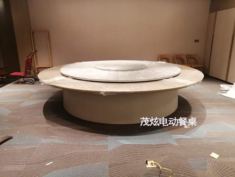 電動餐桌安裝示意圖,餐桌轉(zhuǎn)盤安裝步驟圖